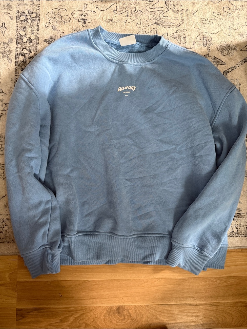 Allsport Classic Crewneck Sweatshirt in Light Blue